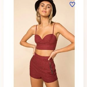 Superdown Chloe Short Set